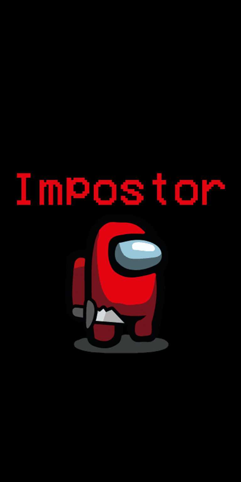 Among Us Impostor Wallpaper