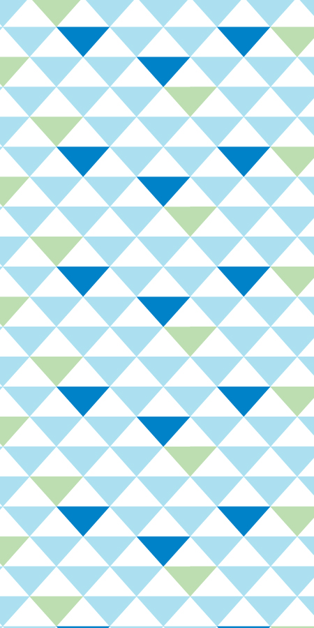 Geometric Triangles BlueGreen BC Magic Wallpaper