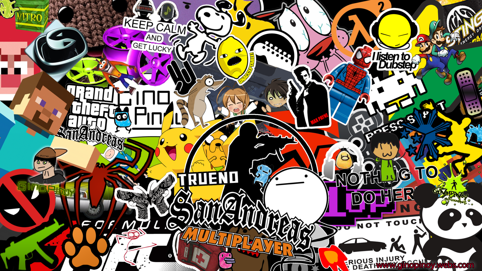 Sticker Bomb Wallpaper Images Pictures   Becuo 1600x900