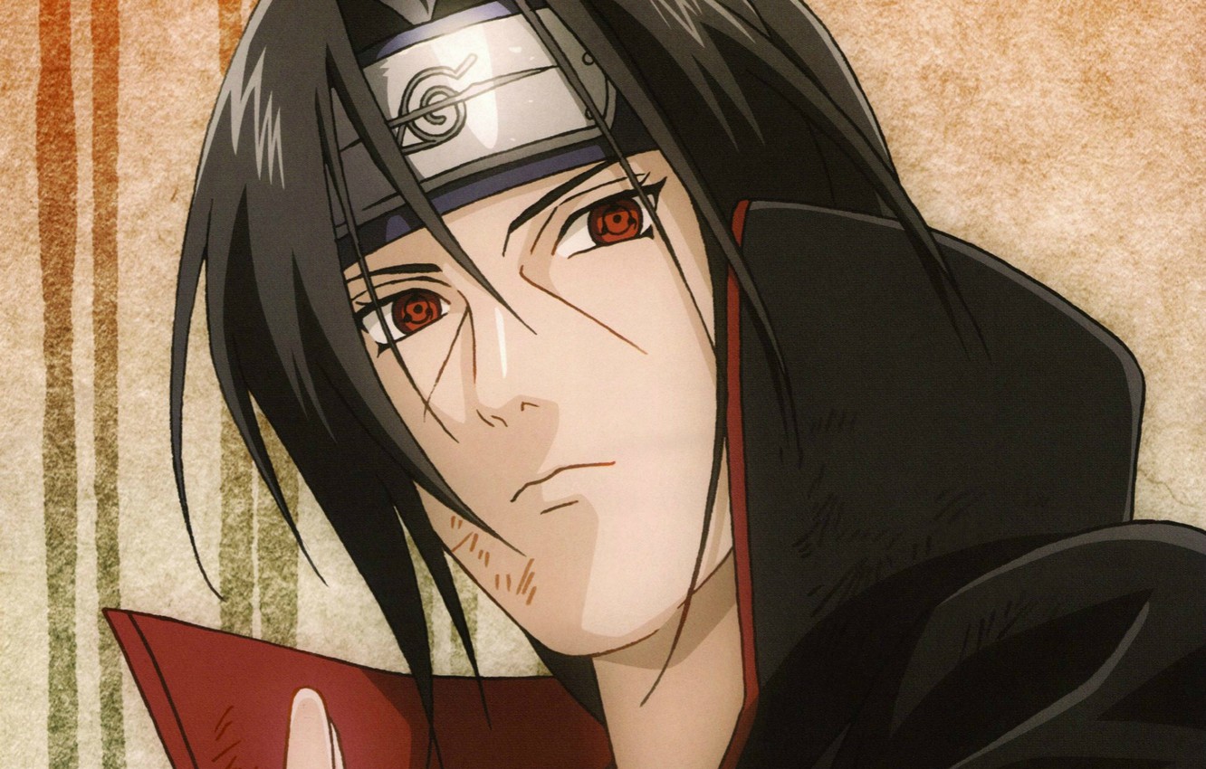 Wallpaper Portrait Headband Naruto Red Eyes Sharingan