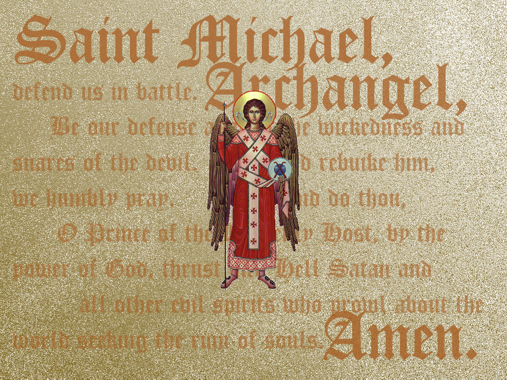 St Michael Prayer By Thewindward