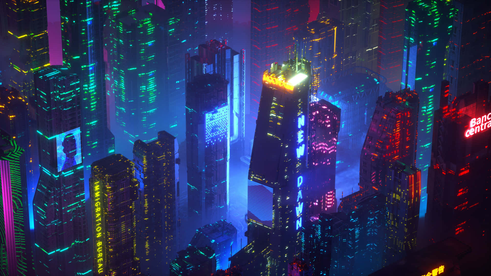 Nightlife Background Wallpaper