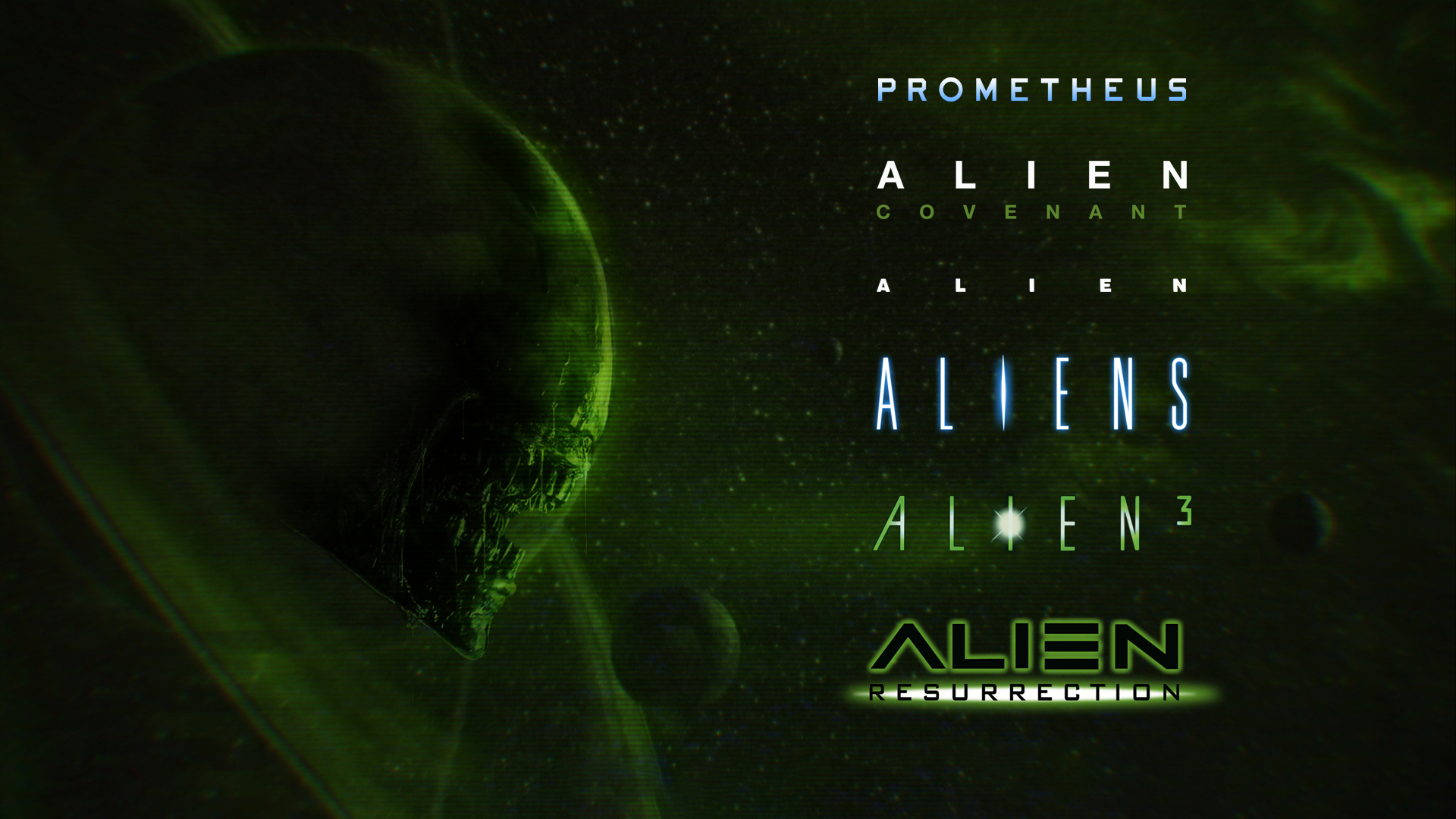 Alien Saga Wallpaper