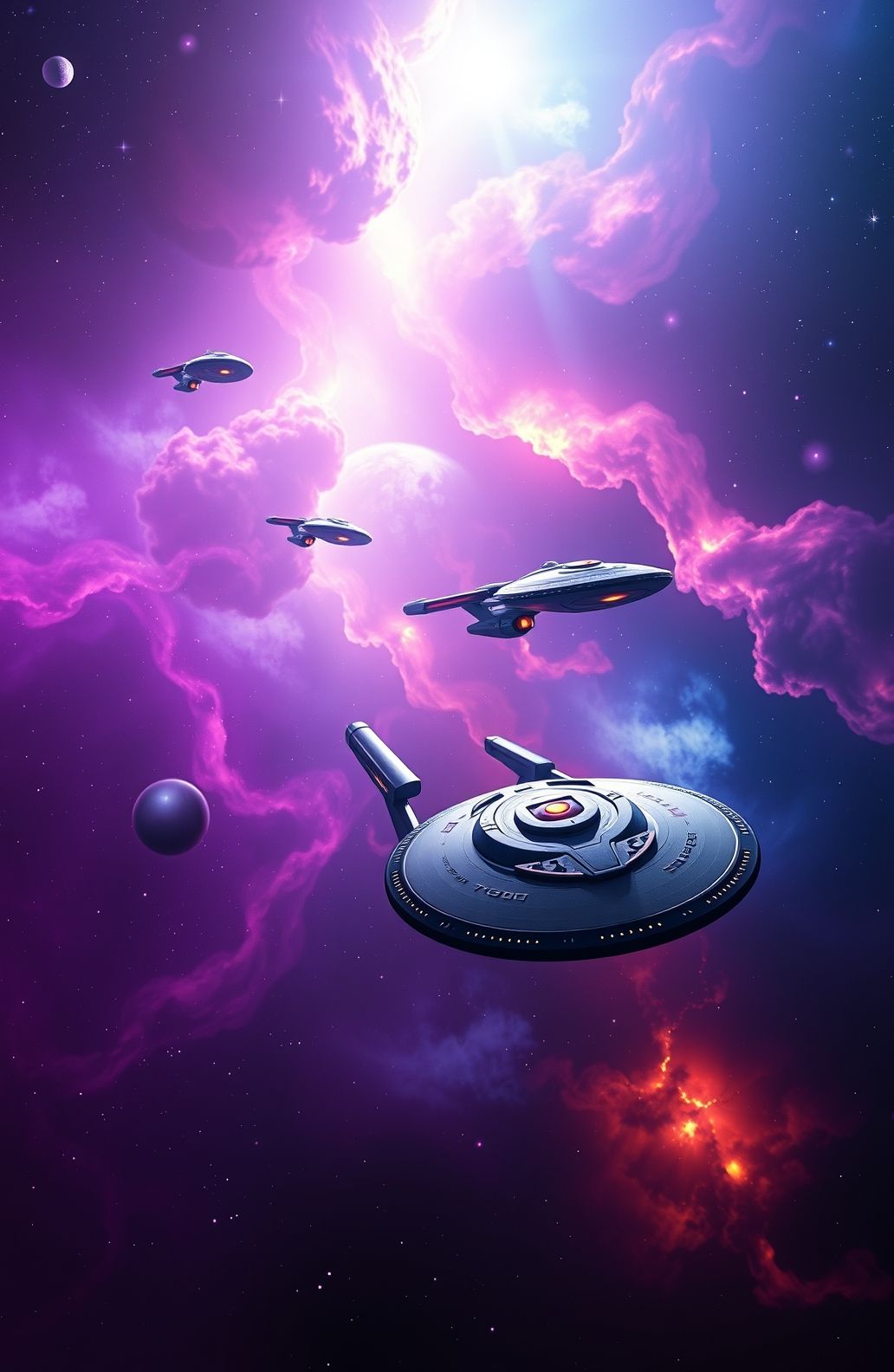 Star Trek Dual Screen Wallpaper