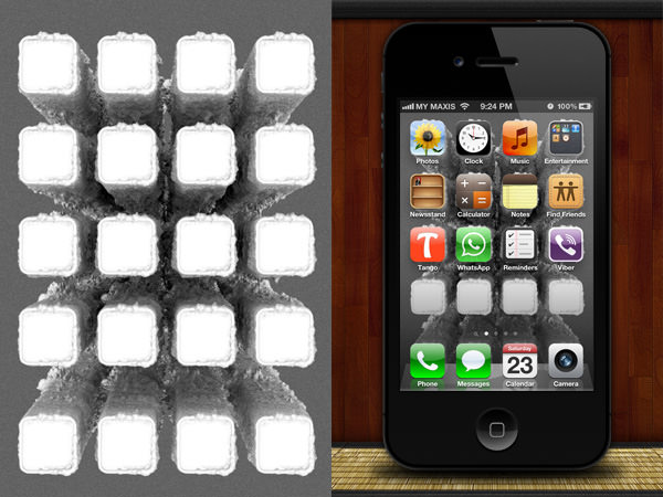 Nano Tubes This Wallpaper Invades Your Homescreen With Microscopic