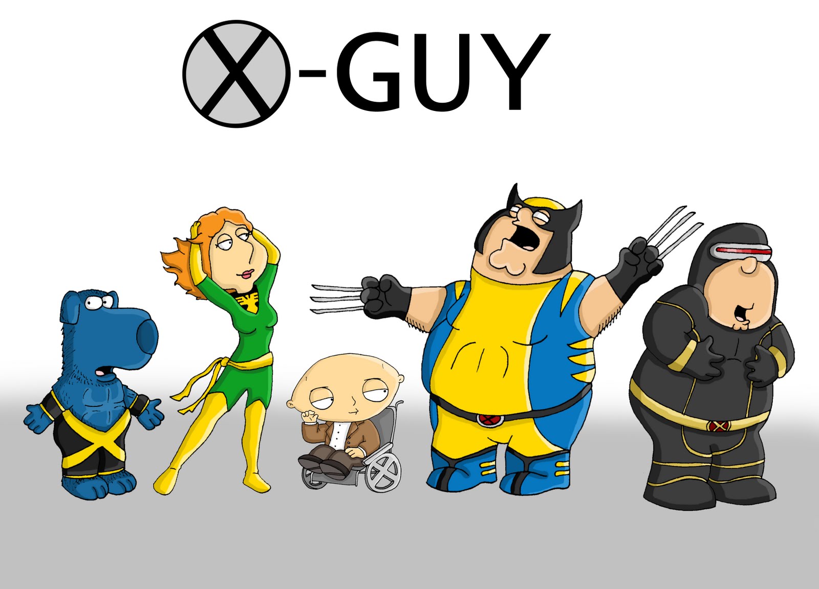 Here Is The Final Piece For Family Guy X Men Or As I Have