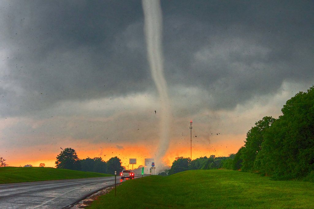 Tornado Pictures Shawnee Oklahoma HD Wallpaper The