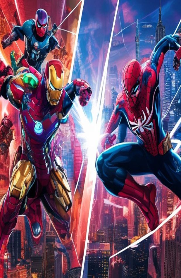 Marvel Dual Monitor Wallpaper