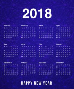 2018 Calendar Wallpapers 2018 Calendar Printable 250x300