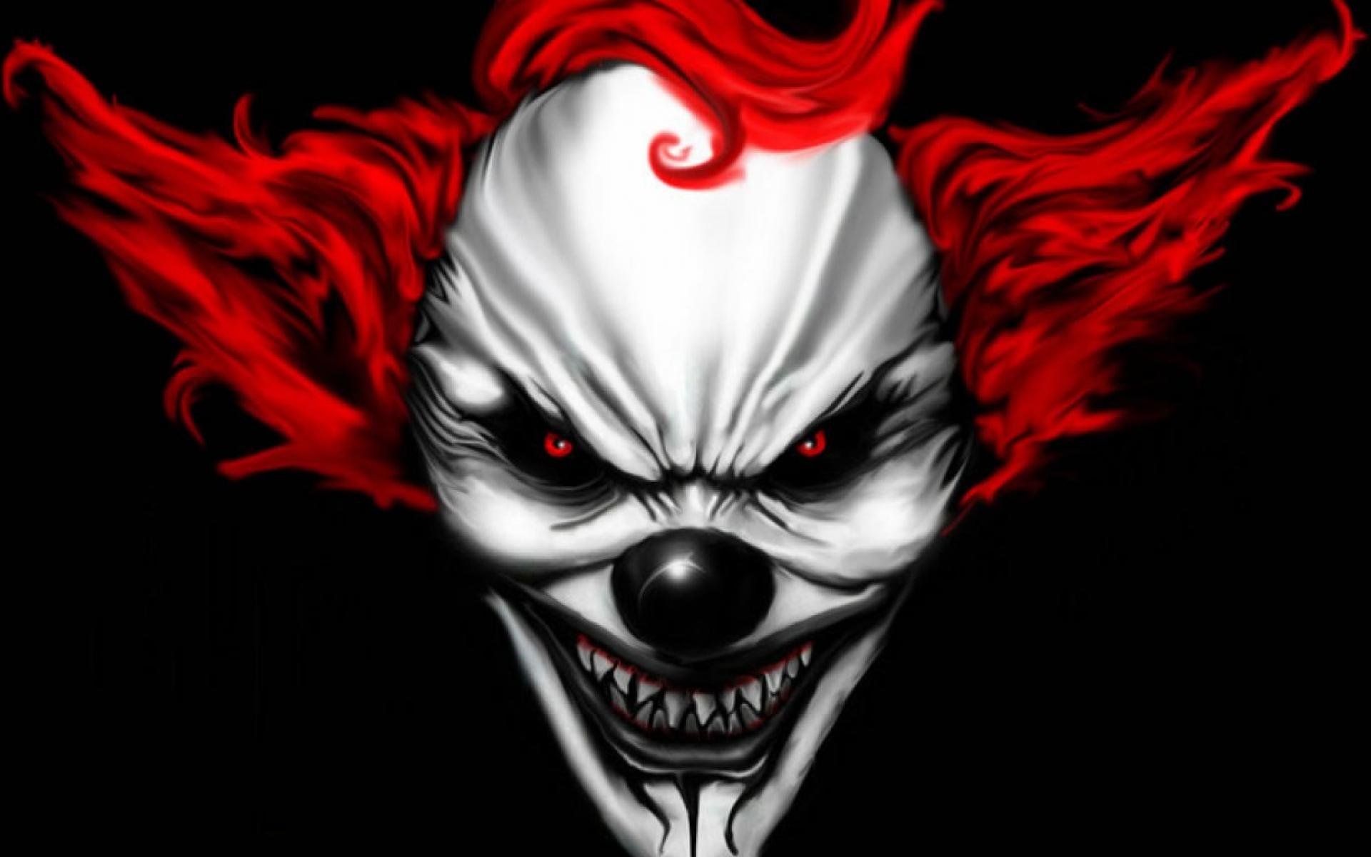 Evil Clown Full HD Wallpaper And Background