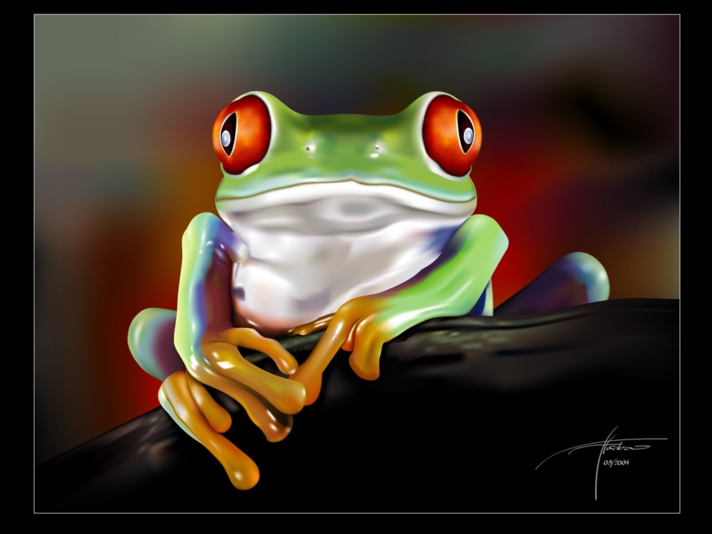 Gallery For gt Cute Frog Wallpaper