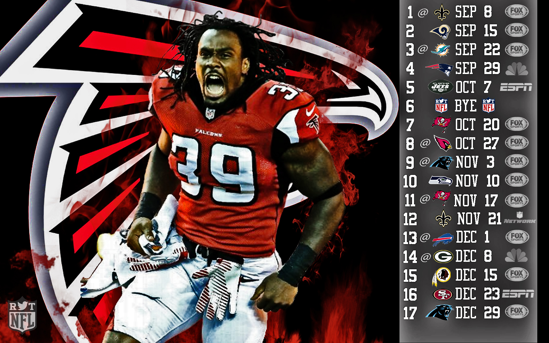 Atlanta Falcons Football Nfl G Wallpaper