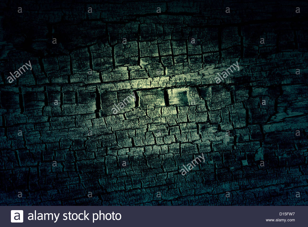 Evil Darkness Wooden Background Texture Stock Photo