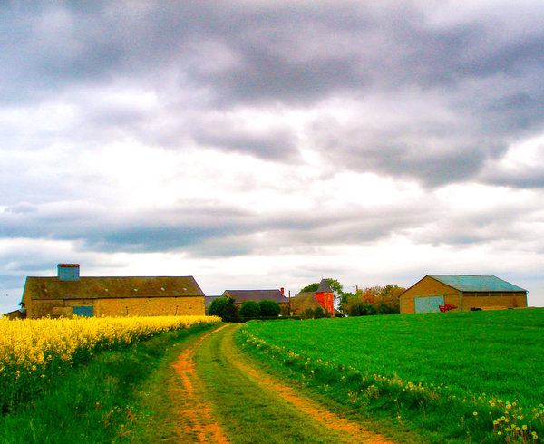 french countryside by comteskyee on