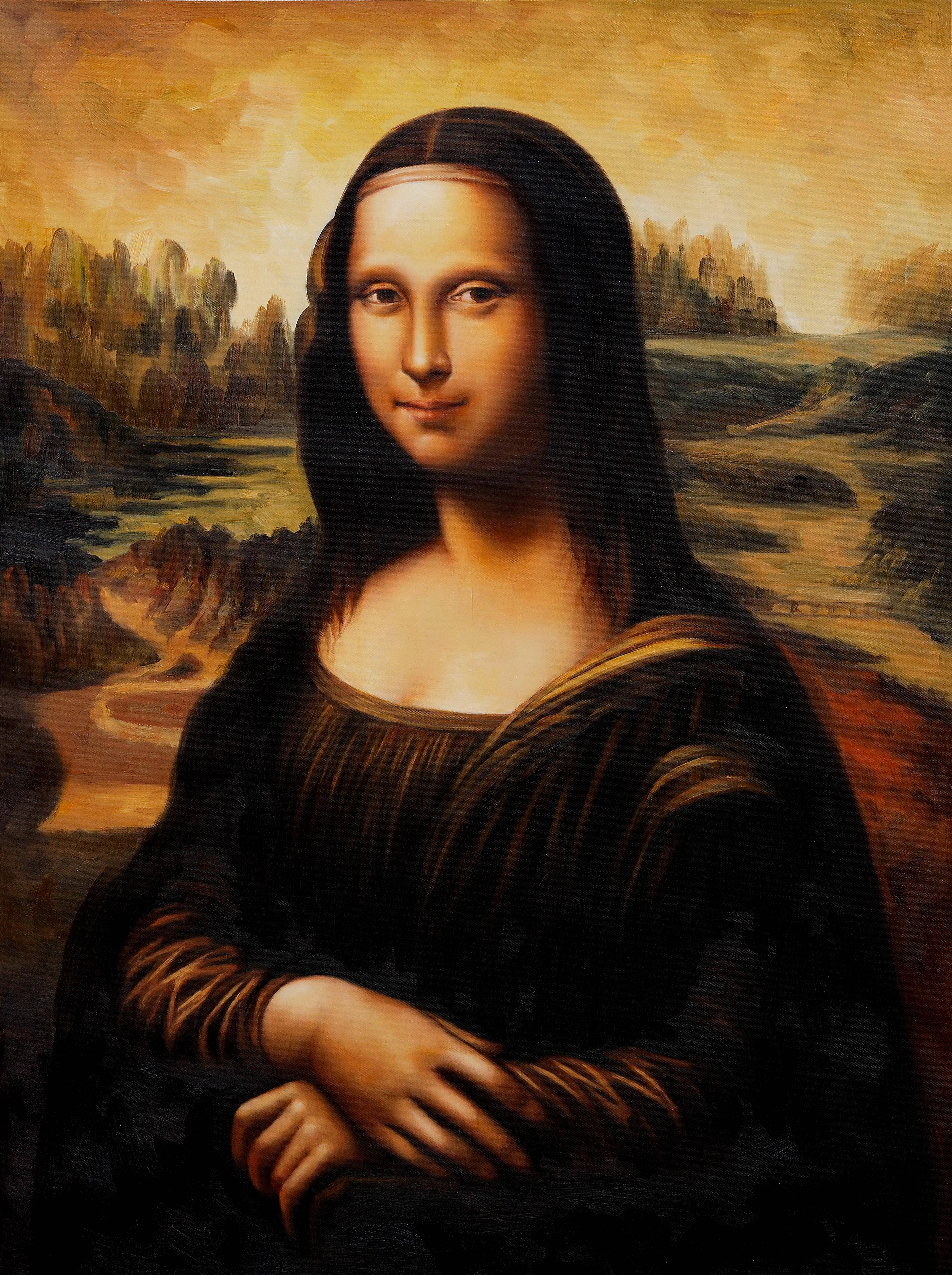 mona lisa wallpaper