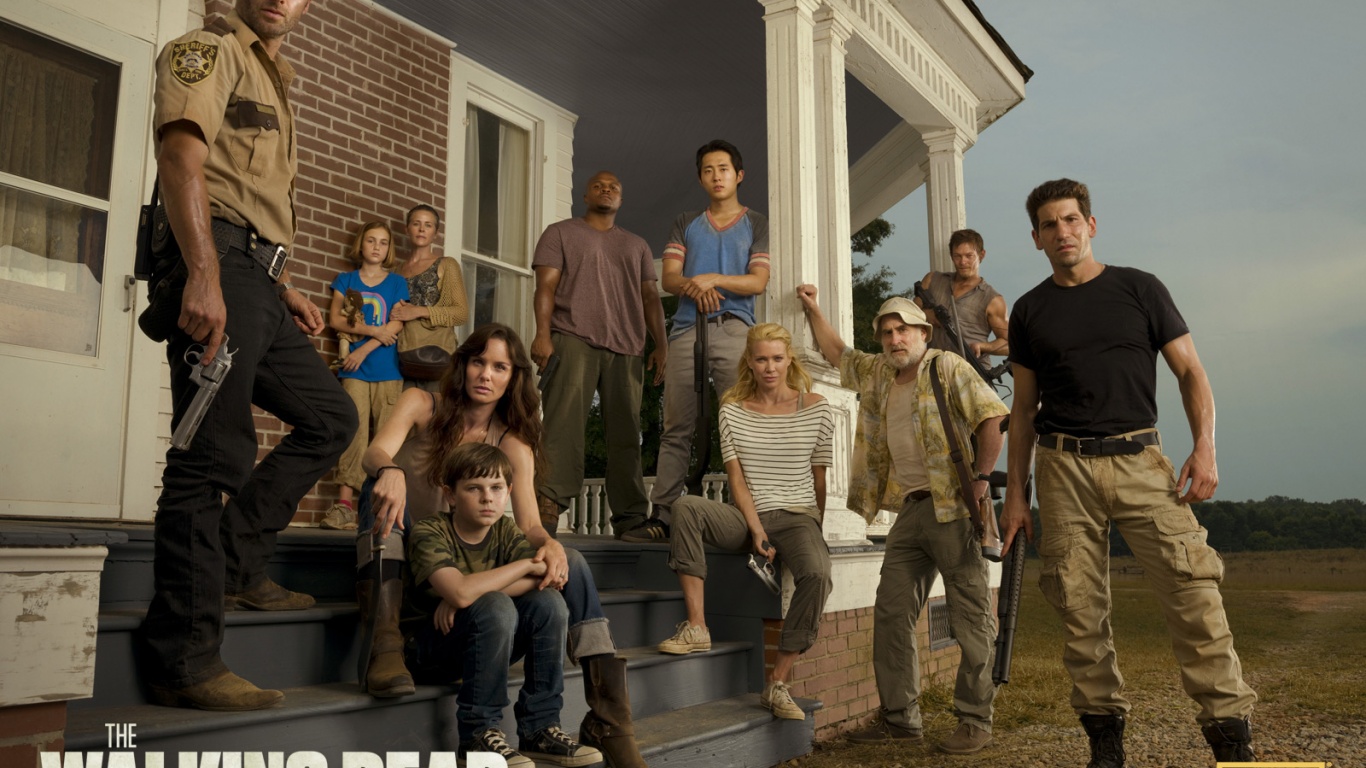 The Walking Dead Cast Desktop Pc And Mac Wallpaper