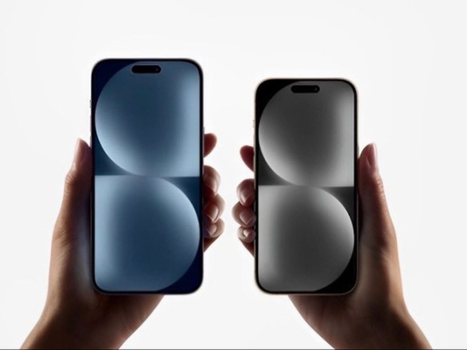 Apples Alleged iPhone 15 Pro Wallpapers Shown in Mockup   MacRumors