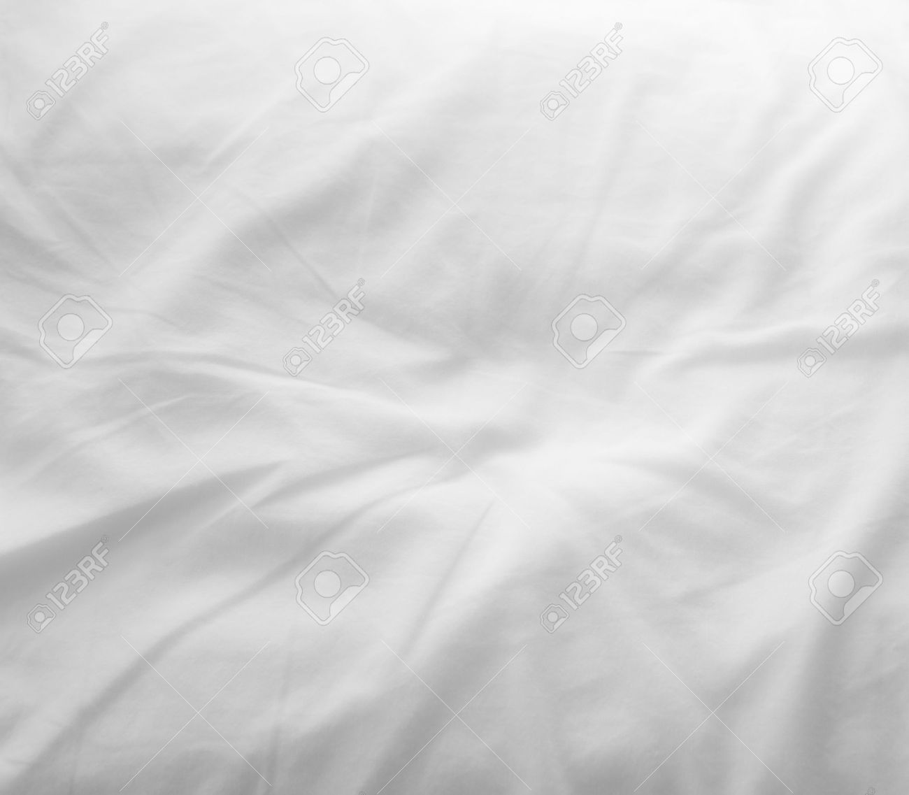 Soft White Bed Sheets Background Stock Photo Picture And Royalty