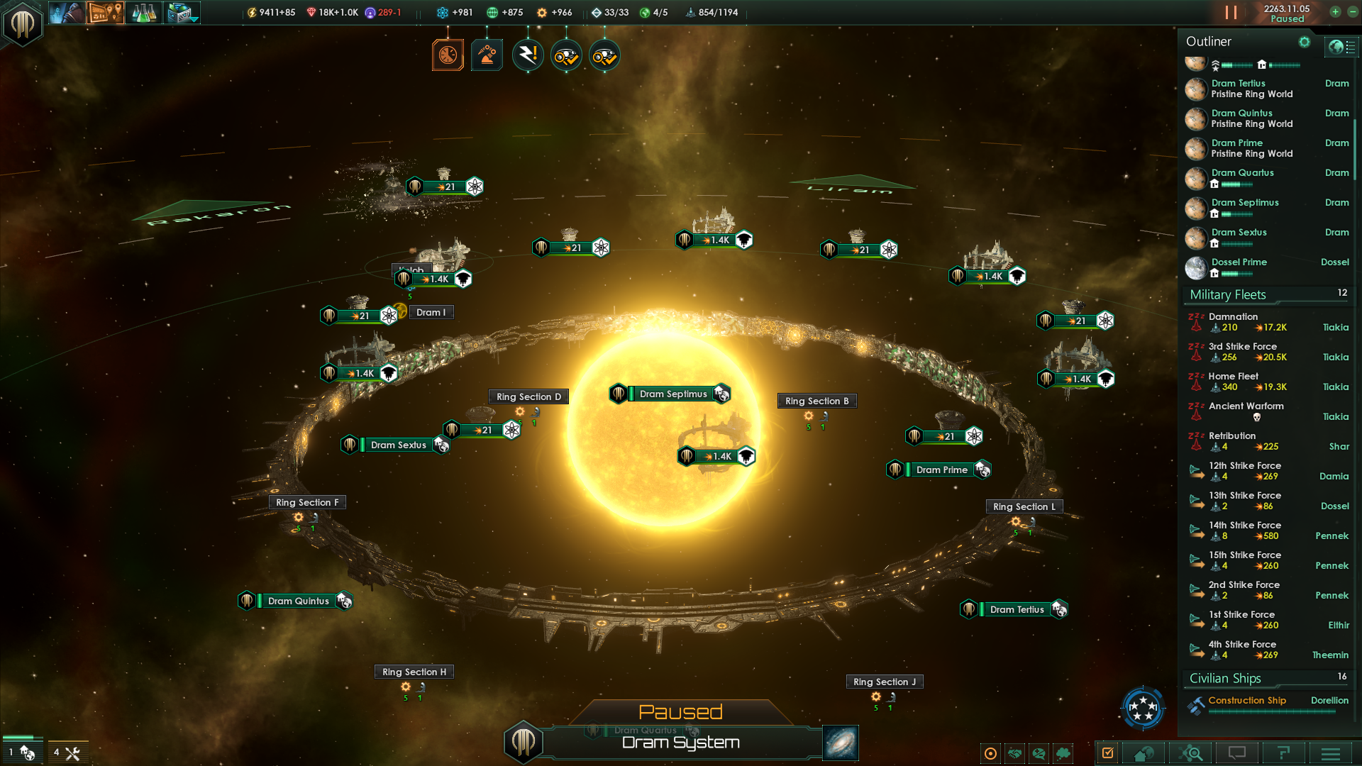 Found A Guarded Ringworld Void Of Life And Full Ancient Ruins