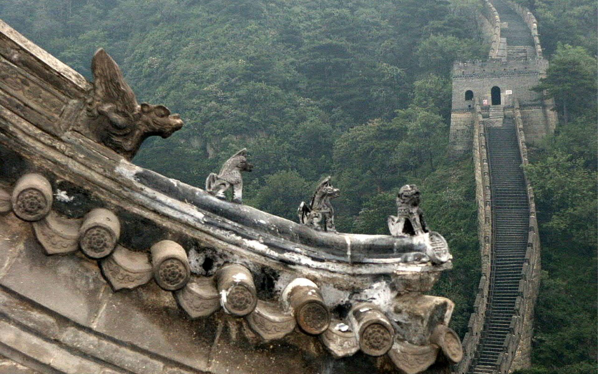 Great Wall Of China Widescreen Wallpaper