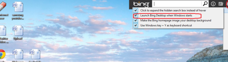 This Tab Make The Bing Home Image Your Desktop Background