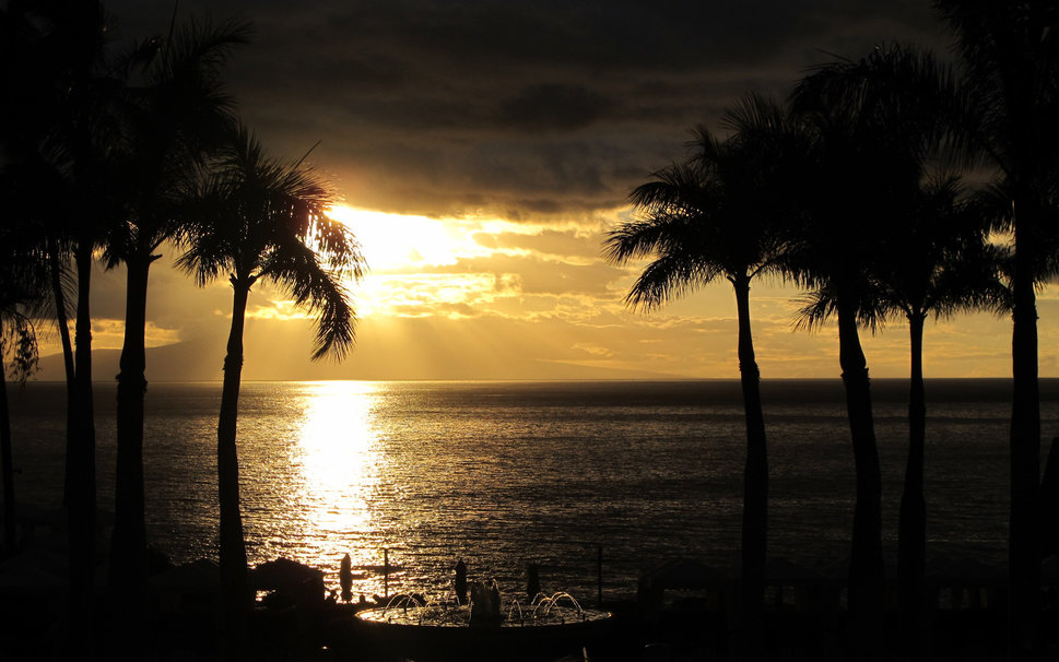 Maui Sunset Wallpaper