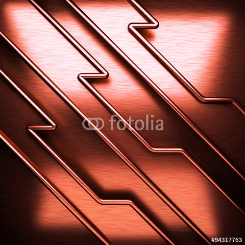 Red Brushed Metal Background Stock Photo And Royalty Image On