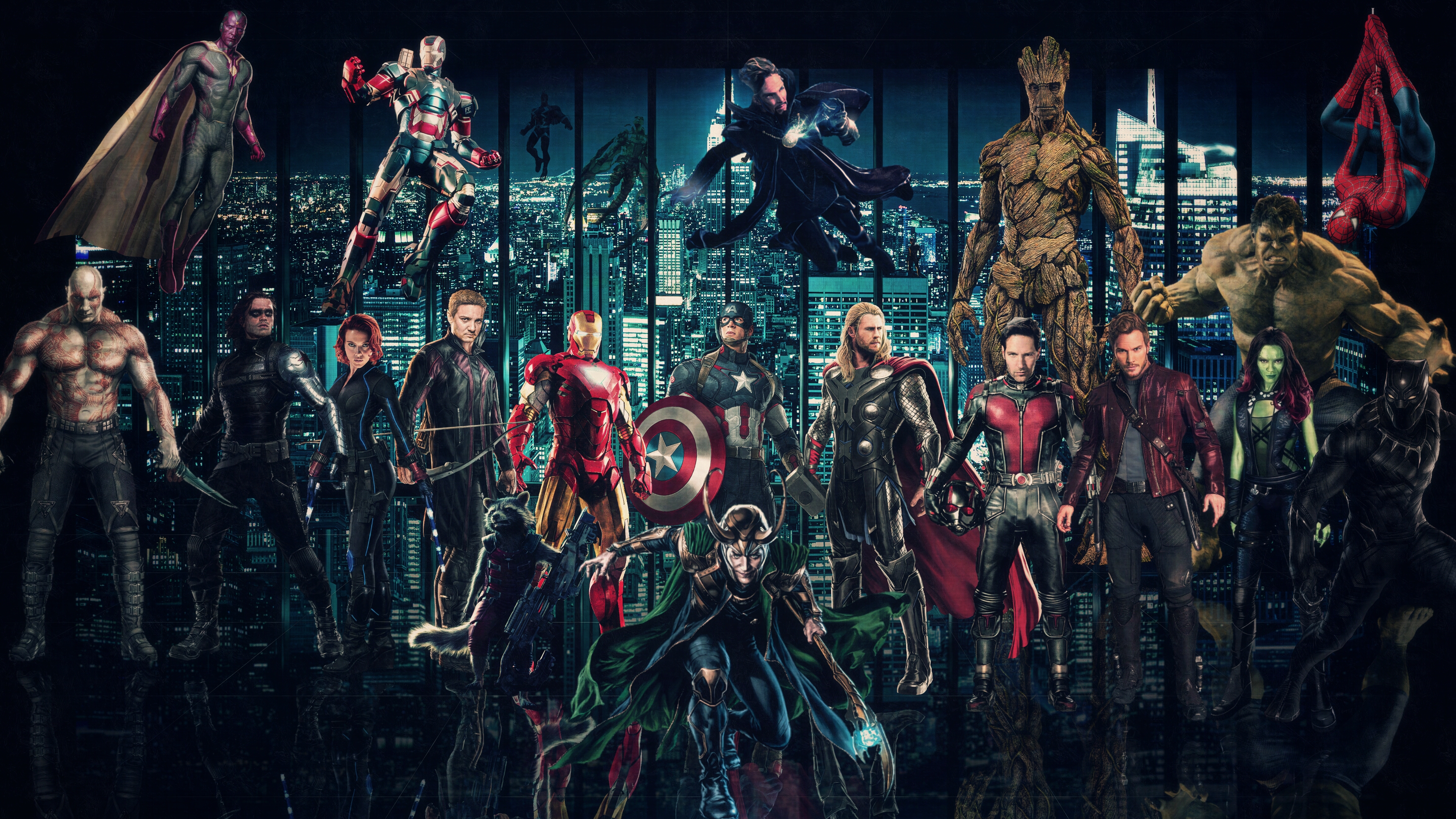 Marvel Cinematic Universe Wallpaper By