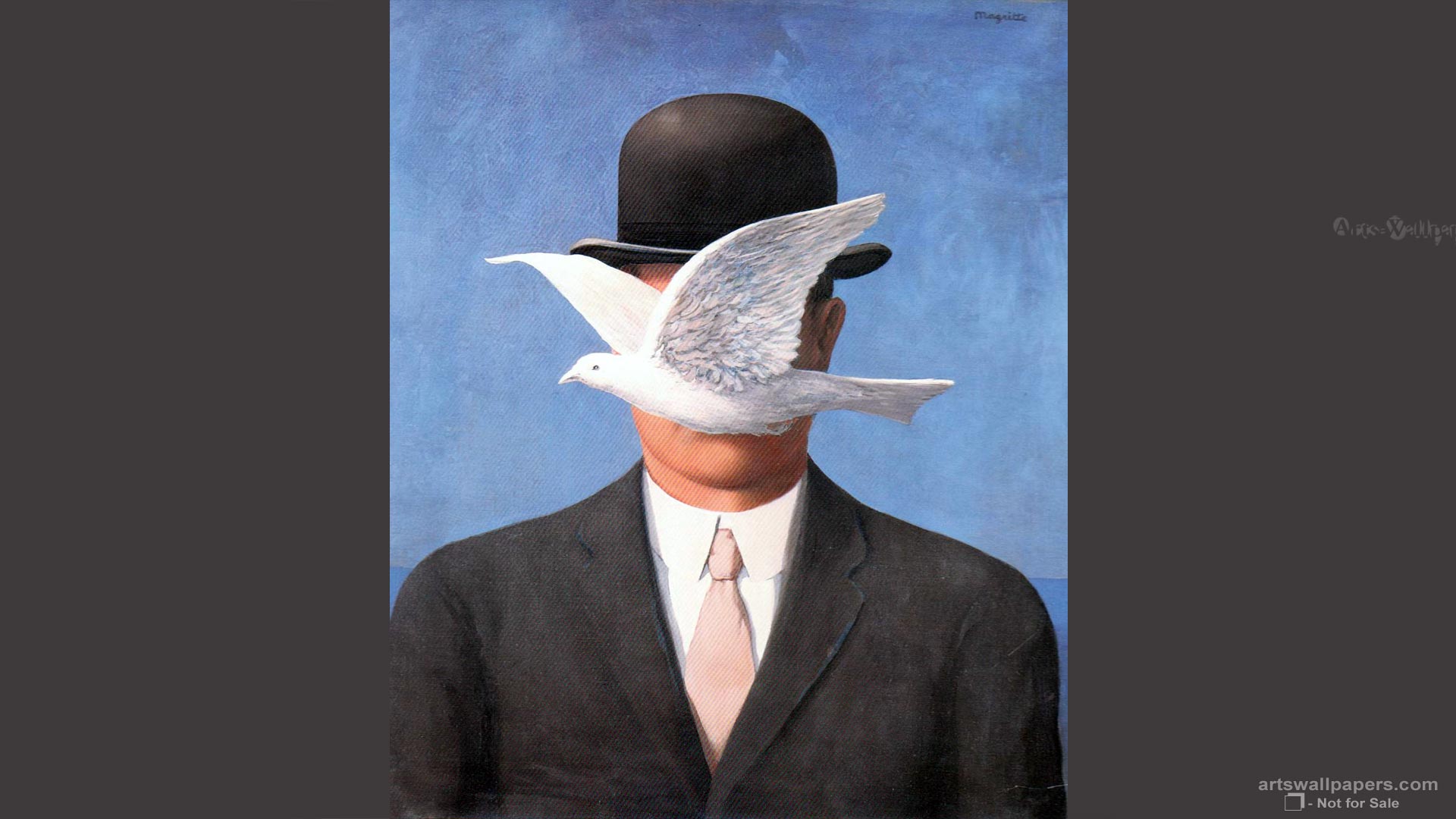 Rene Magritte Wallpaper Art Paitning