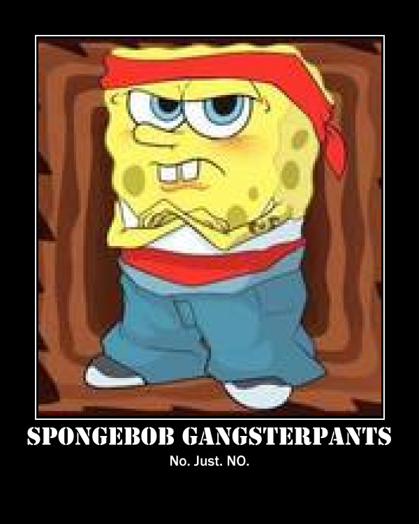 Cool Gangster Spongebob Wallpaper