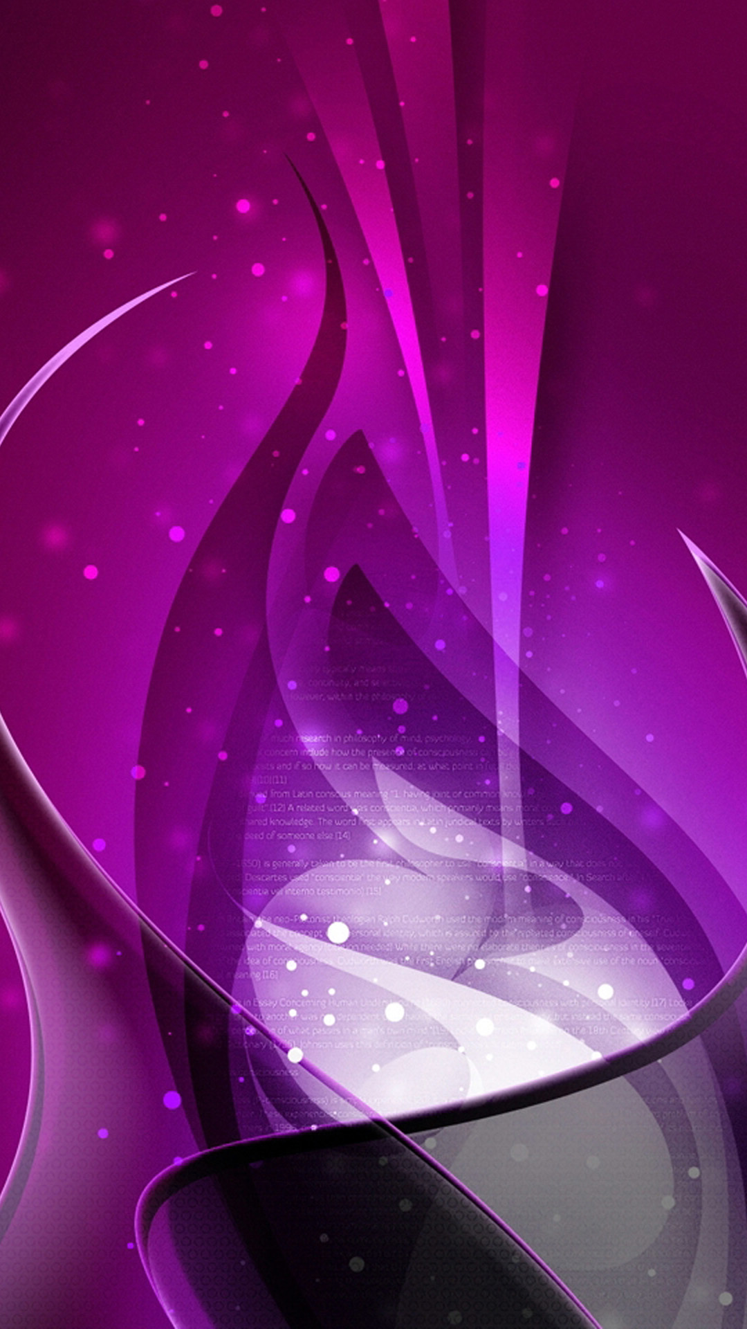 iPhone Plus Purple Abstract HD Wallpaper