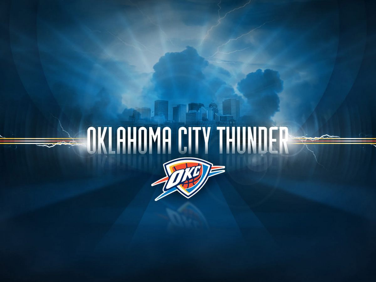 Oklahoma City Thunder Nba Sports Basketball Wallpaper