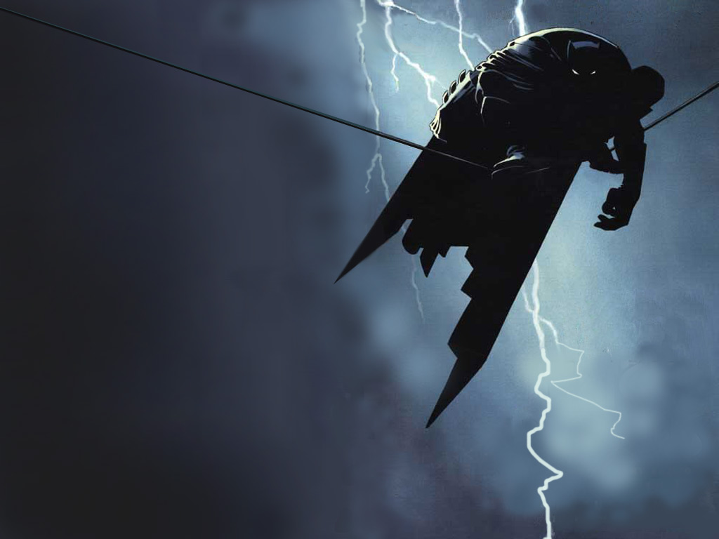 Batman Lightning Wallpaper