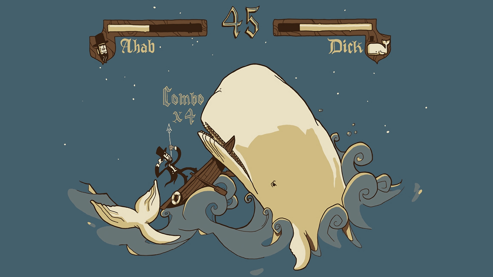 Video Games Moby Dick Wallpaper