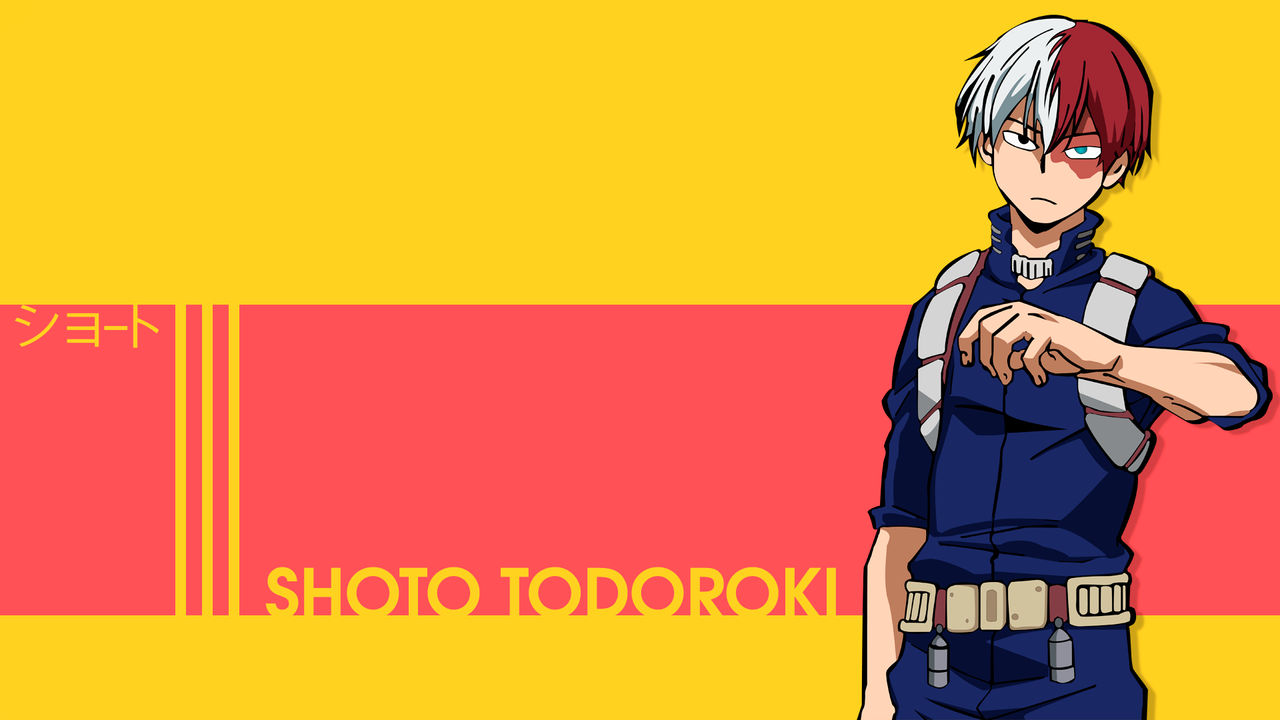 My Hero Academia Shoto Todoroki Wallpaper HD By Dglproductions