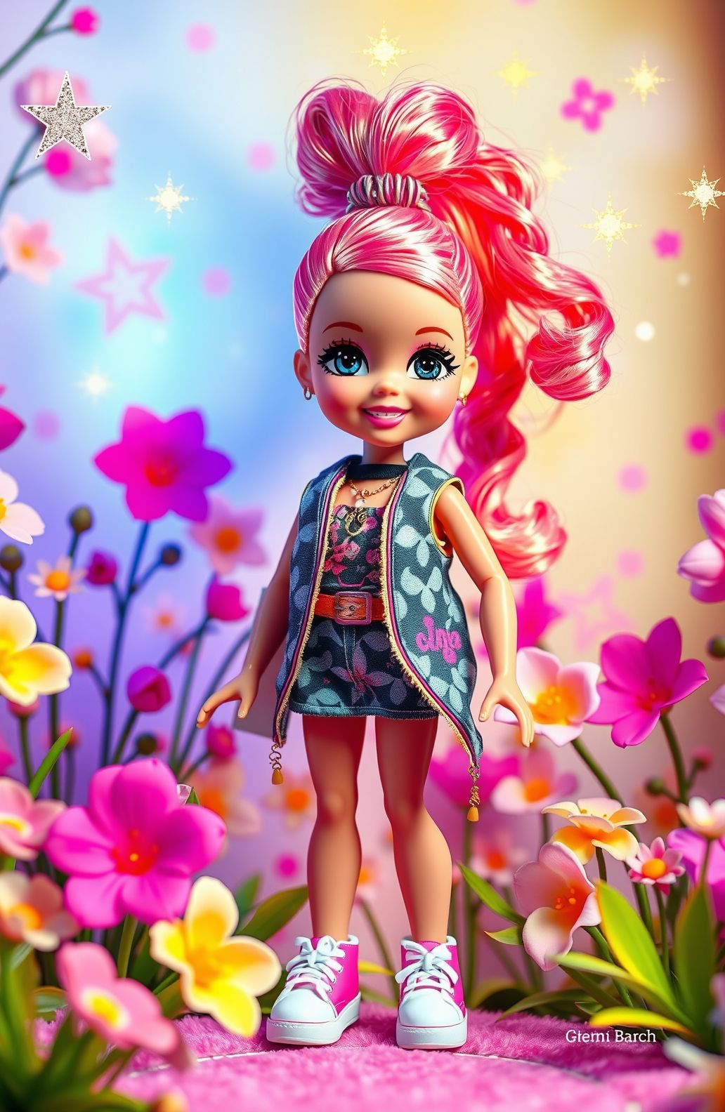 Cute Barbie Doll Wallpaper