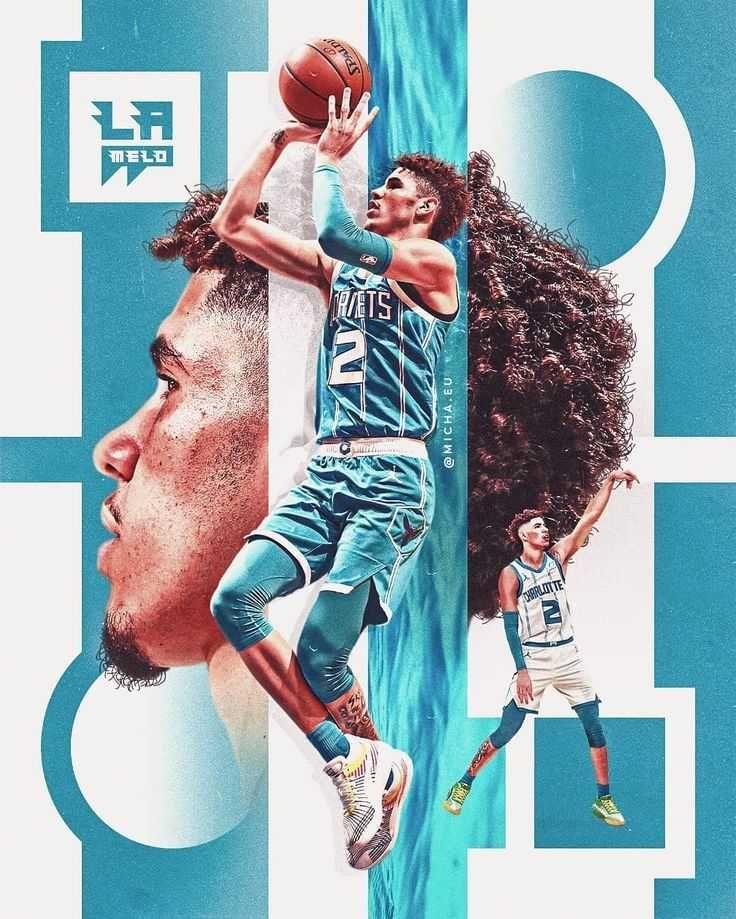 LaMelo Ball Wallpaper Discover more animated Art basketball