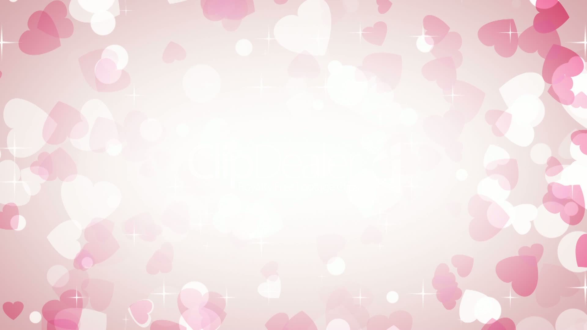 Background Pink Hearts Ba