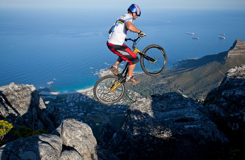 Biking Table Mountain South Africa Wallpaper Beyond The