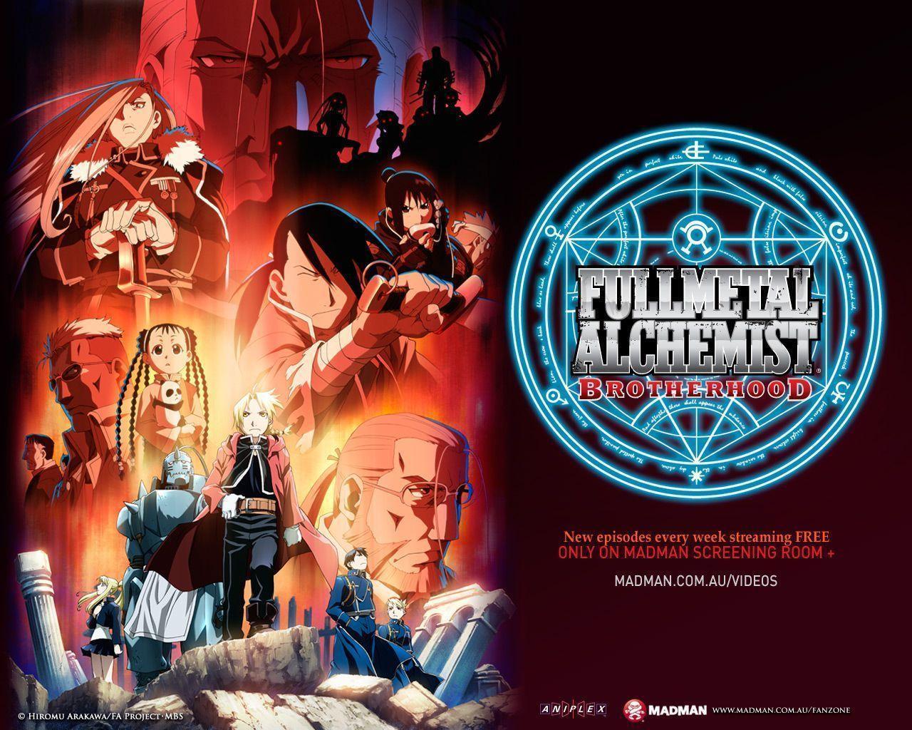 Fullmetal Alchemist Brotherhood Wallpapers 1280x1024