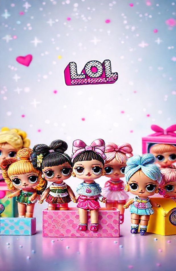 L O Surprise Dolls Wallpaper
