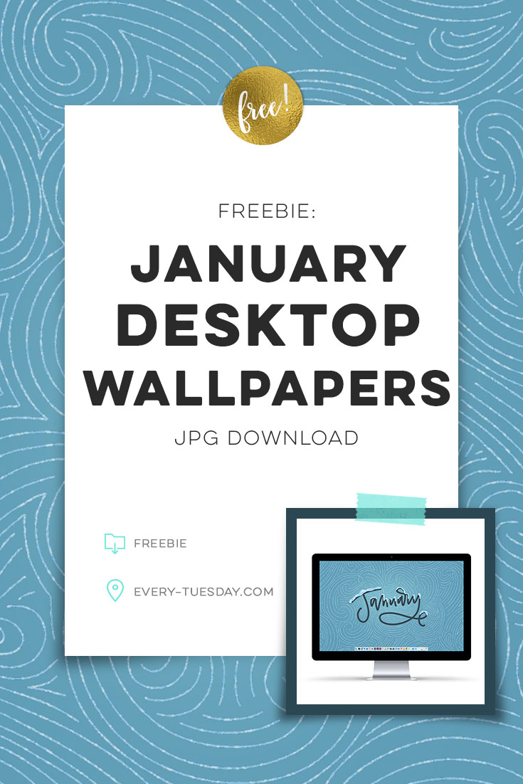 Bie January Desktop Wallpaper Every Tuesday