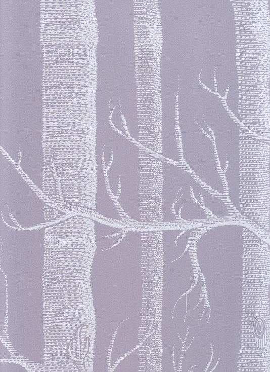 Woods Wallpaper Grey Mauve Tree Wallpaper Cole Son 534x734
