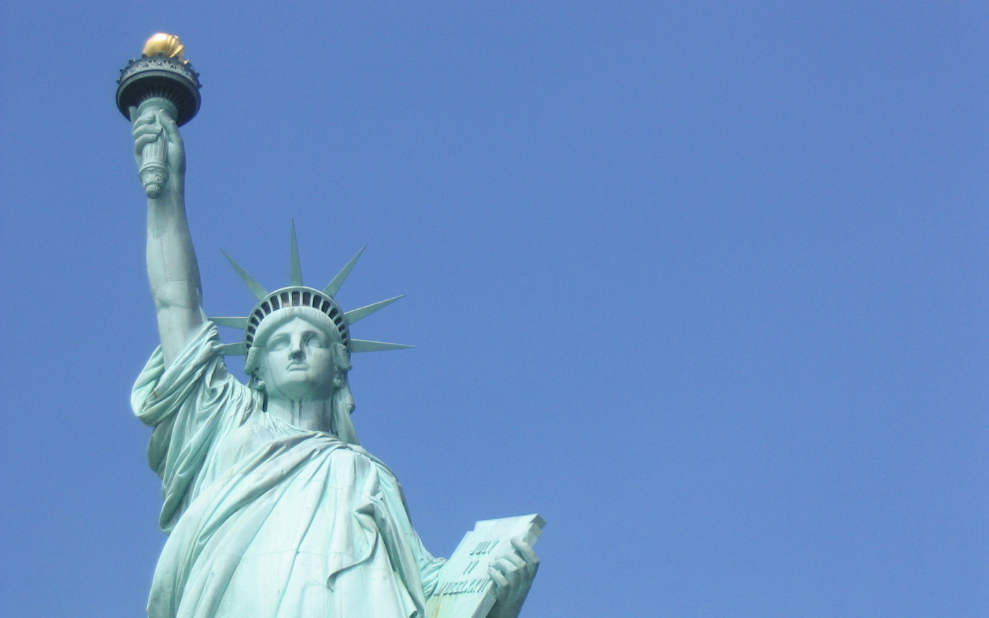 Statue Of Liberty Widescreen By Jeremycozan
