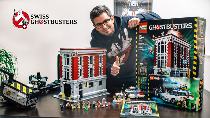 Swiss Ghostbusterss Lego Ghostbusters Firehouse Headquarters 75827