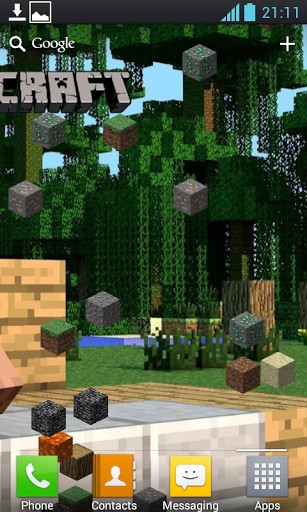 Minecraft With Failling Blocks Best Wallpaper From Try It