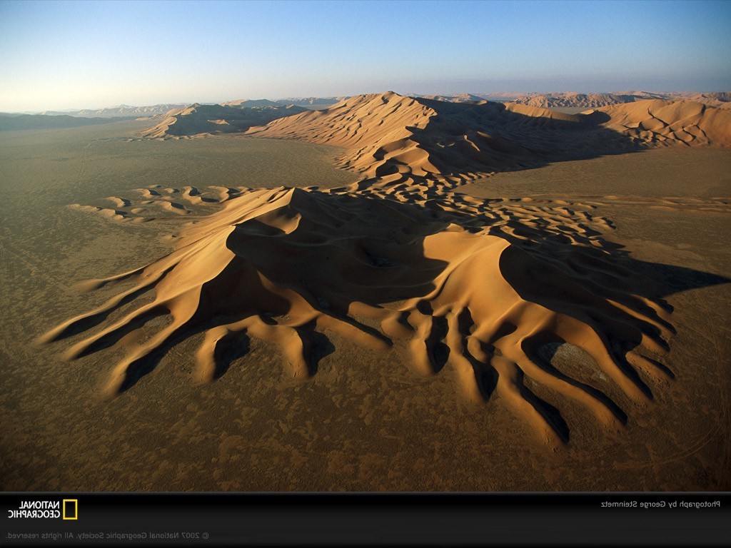 National Geographic Landscape Desert Sand Dune Middle