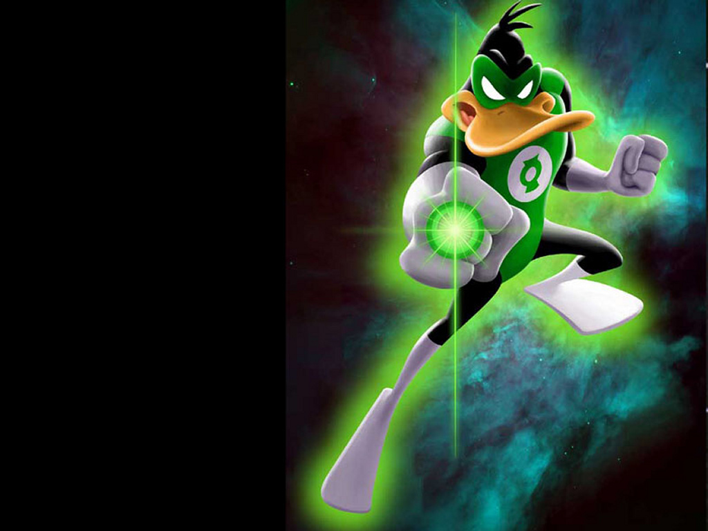 Gr Tis Papel De Parede Desenhos Duck Dodgers Lanterna Verde