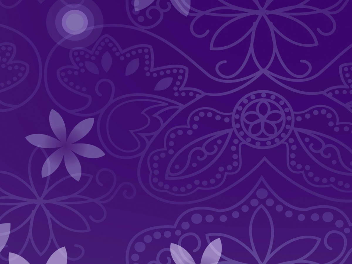 Purple Flower Ppt Background Background