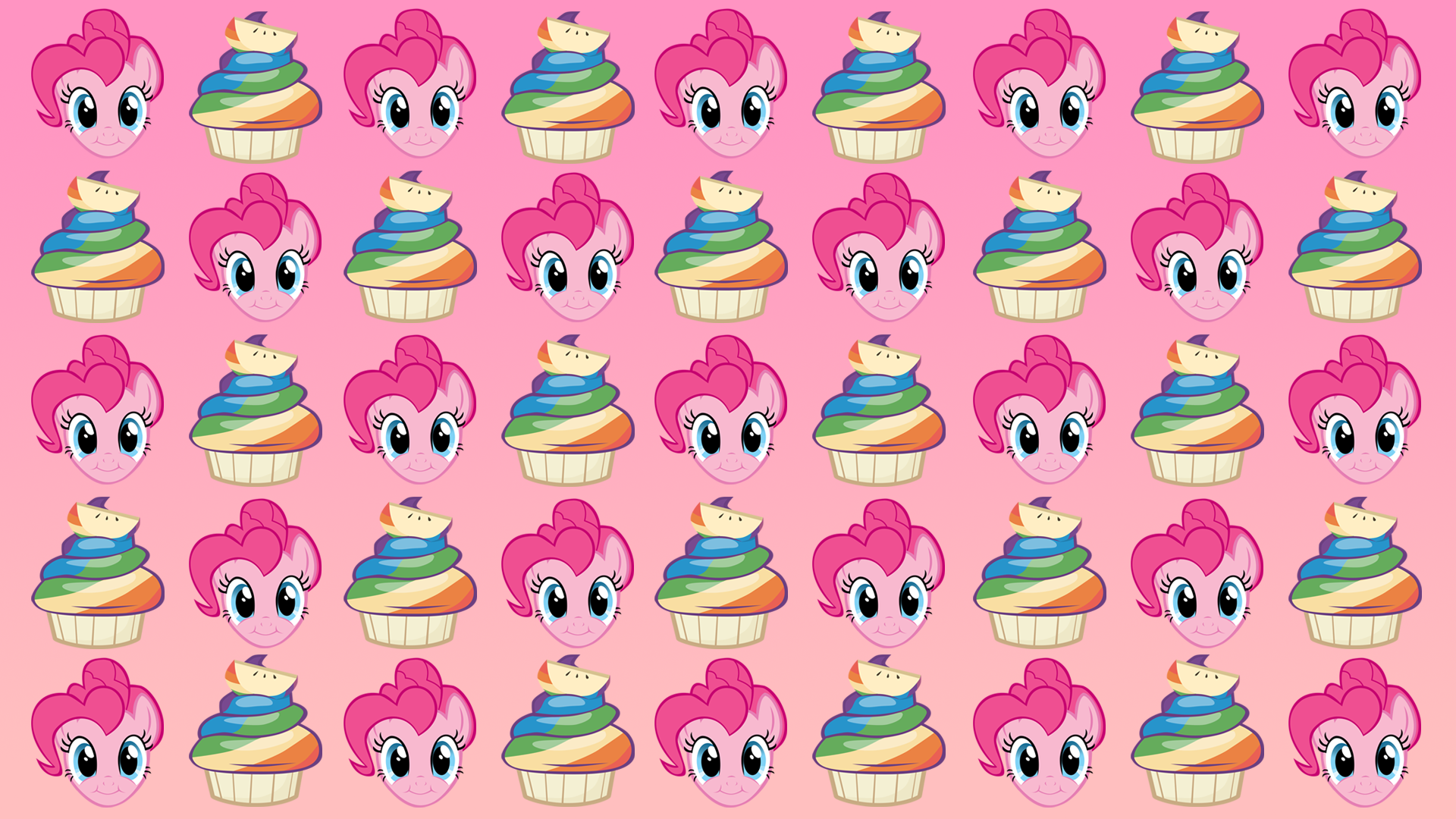 Pinkie Cupcake Wallpaper By Darkblaze95